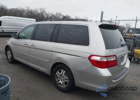 2006 Honda Odyssey Ex z USA, uszkodzony, nr VIN 5FNRL38456B085371